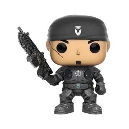 Marcus Fenix Funko Pop! #112 stock photo out-of-box Gears of War