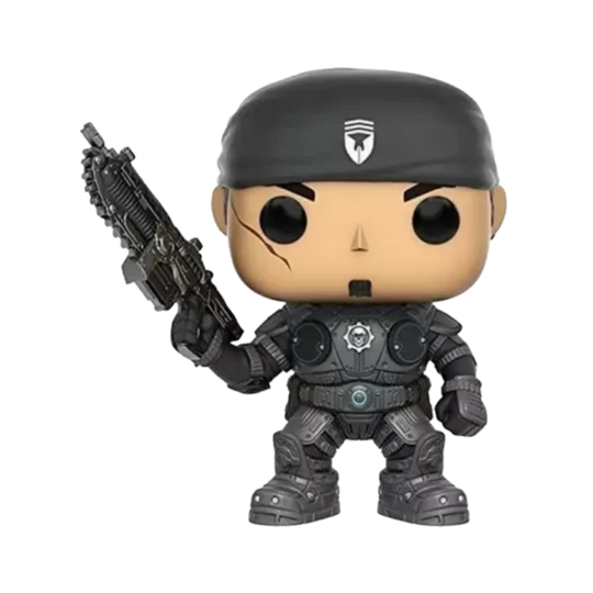 Marcus Fenix Funko Pop! #112 stock photo out-of-box Gears of War
