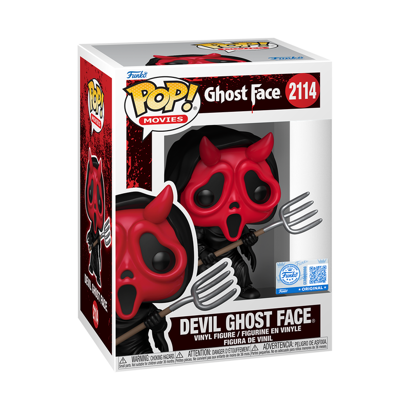 Devil Ghost Face Funko Pop! #2114 Exclusive stock photo in-box from Ghost Face