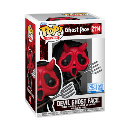 Devil Ghost Face Funko Pop! #2114 Exclusive stock photo in-box from Ghost Face