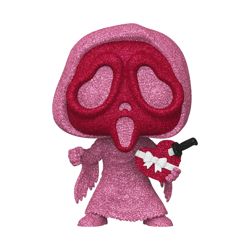 Ghost Face (Valentine) (Diamond) Funko Pop! #1725 Funko Exclusive stock photo out-of-box Ghost Face
