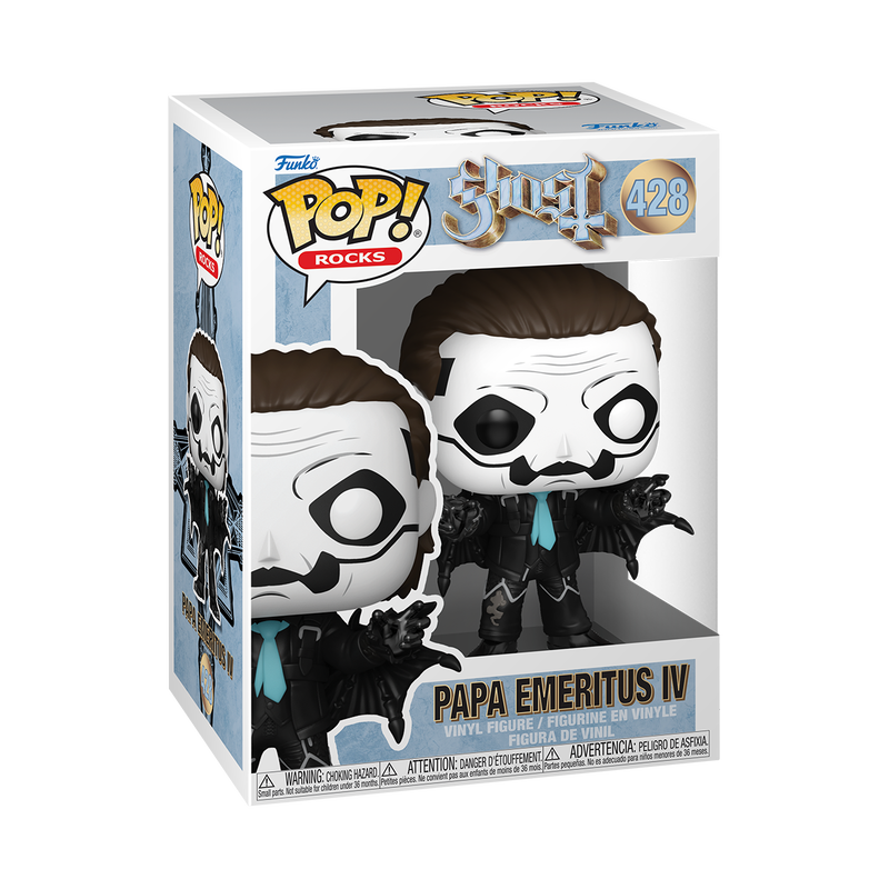 Ghost Papa Emeritus IV Bat Outfit Funko Pop Packaging