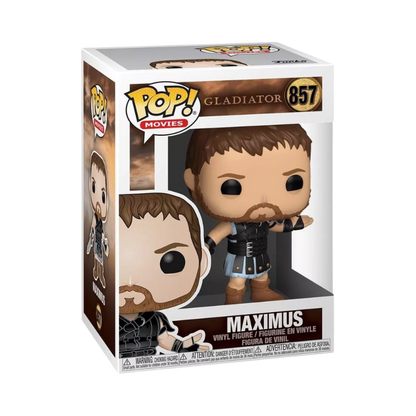 Maximus Funko Pop! #857 stock photo in-box from Gladiator
