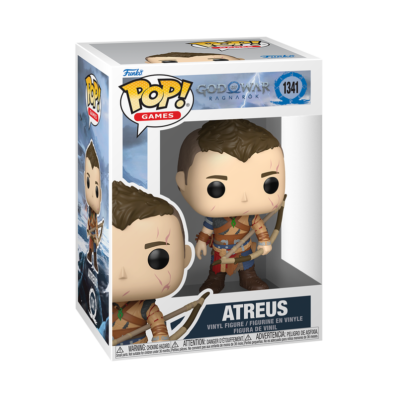 Atreus Funko Pop! #1341 stock photo in-box from God of War Ragnarok
