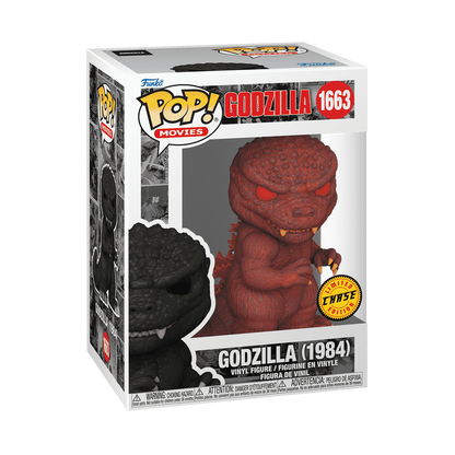 Godzilla 1984 Red Chase Funko Pop Packaging