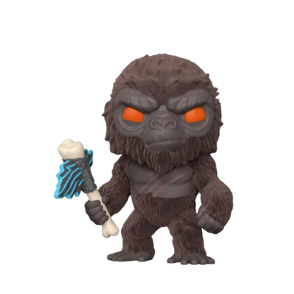 Kong with Battle Axe Funko Pop! #1021 Flocked Barnes & Noble Exclusive stock photo out-of-box from Godzilla vs. Kong