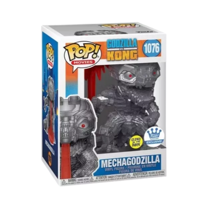Mechagodzilla Funko Pop! #1076 Exclusive Glow stock photo in-box from Godzilla vs. Kong