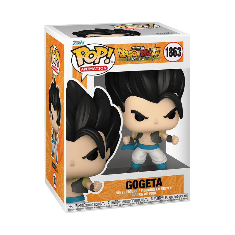 Gogeta Dragon Ball Super Broly Funko Pop Packaging