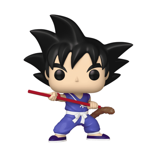 Goku Dragonball Funko Pop Figure Holding Nyoibou