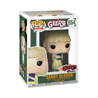 Sandy Olsson Funko Pop! #554 stock photo in-box from Grease 40th Anniversary
