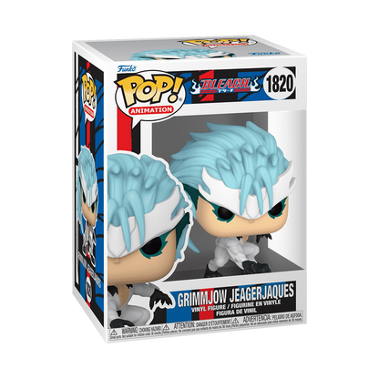 Grimmjow Jeagerjaques Bleach Funko Pop Packaging