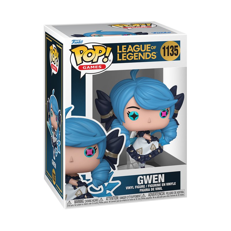 Funko Pop! League of Legends Gwen #1135 Funko Pop box packaging front view