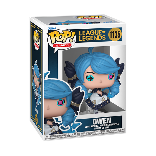 Funko Pop! League of Legends Gwen #1135 Funko Pop box packaging front view