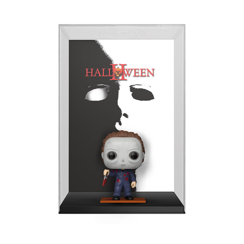 Stock photo of Halloween II Funko Pop! Michael Myers #2121 Movie Poster out of box.