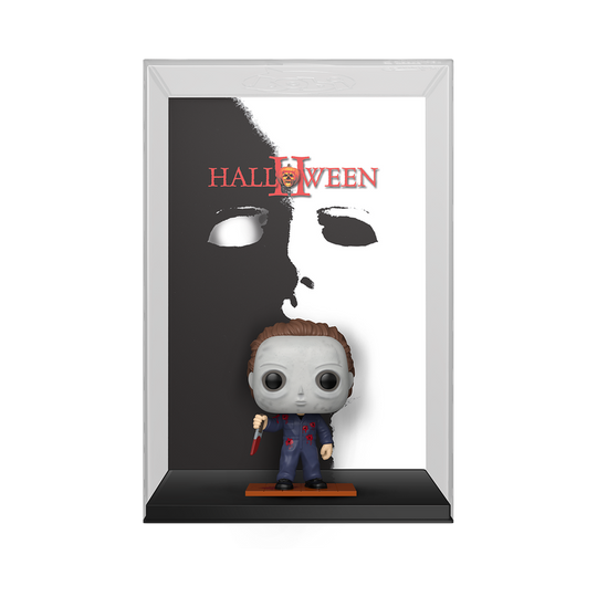 Stock photo of Halloween II Funko Pop! Michael Myers #2121 Movie Poster out of box.