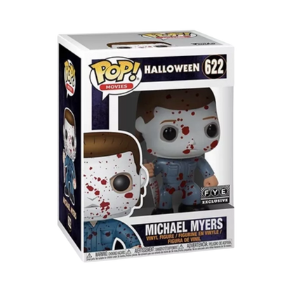 Stock photo of Halloween Funko Pop! Michael Myers #622 FYE Exclusive in box.