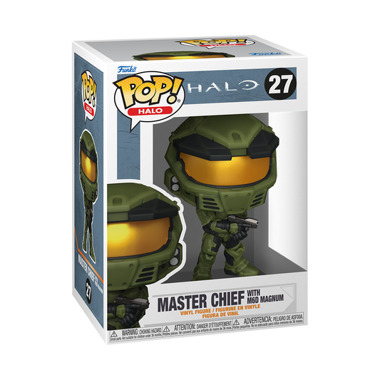 Funko Pop! Halo - Master Chief with M6D Magnum #27