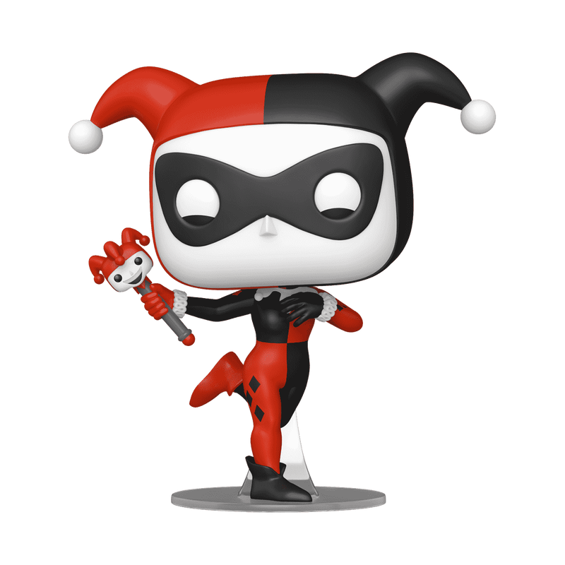 Harley Quinn Batman Animated Series Funko Pop Figure Holding Grappling Hook