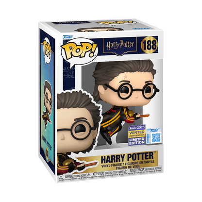 Funko Pop! Harry Potter Harry Potter #188 WonderCon 2025 Exclusive in-box packaging photo