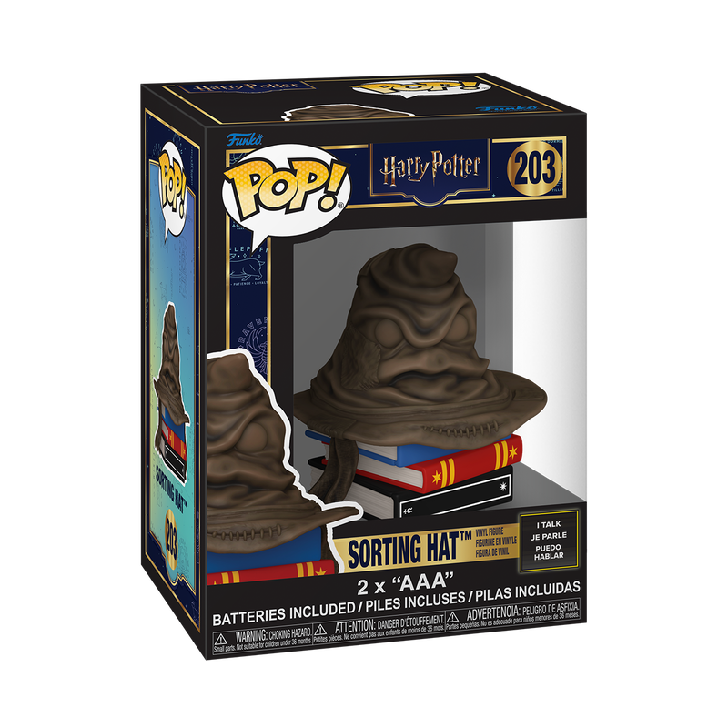 Sorting Hat Funko Pop! #203 SFX stock photo in-box from Harry Potter