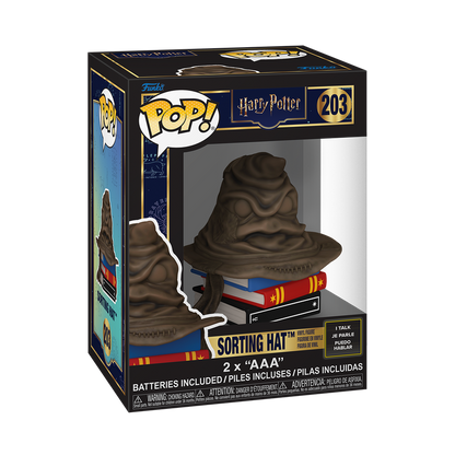 Sorting Hat Funko Pop! #203 SFX stock photo in-box from Harry Potter