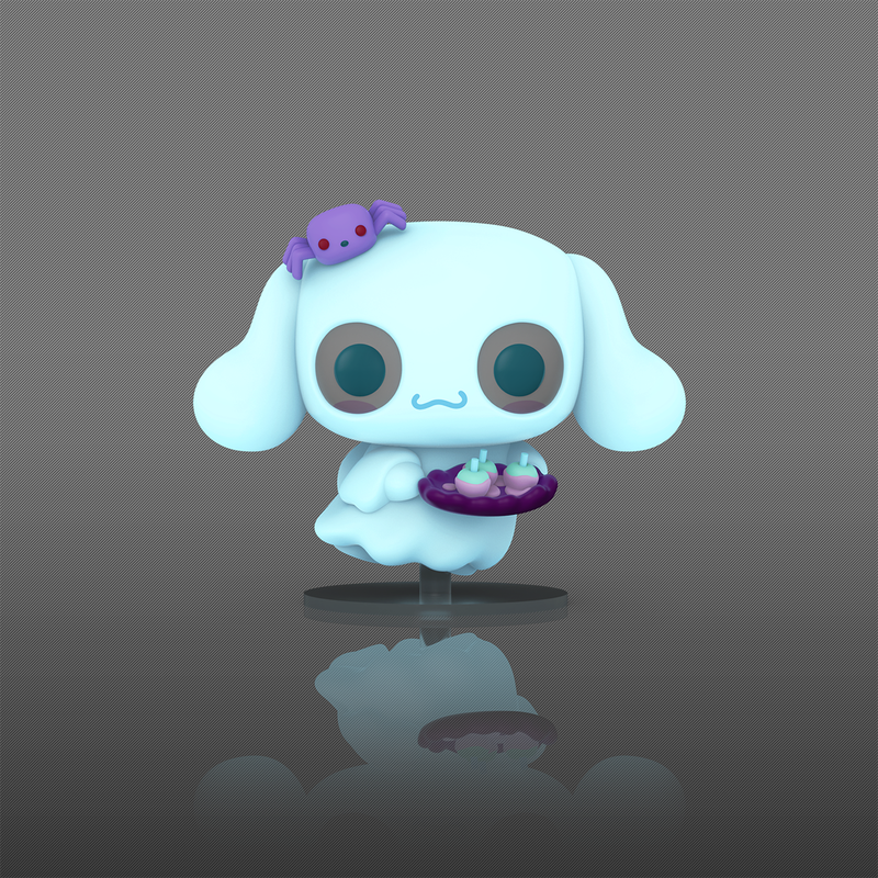 Cinnamoroll Spooky Funko Pop! #156 Glow glow-in-the-dark stock photo out-of-box from Hello Kitty and Friends