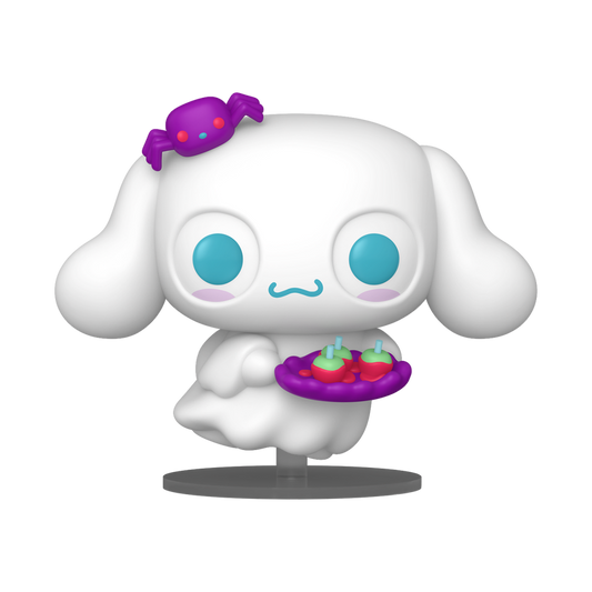 Cinnamoroll Spooky Funko Pop! #156 Glow stock photo out-of-box from Hello Kitty and Friends