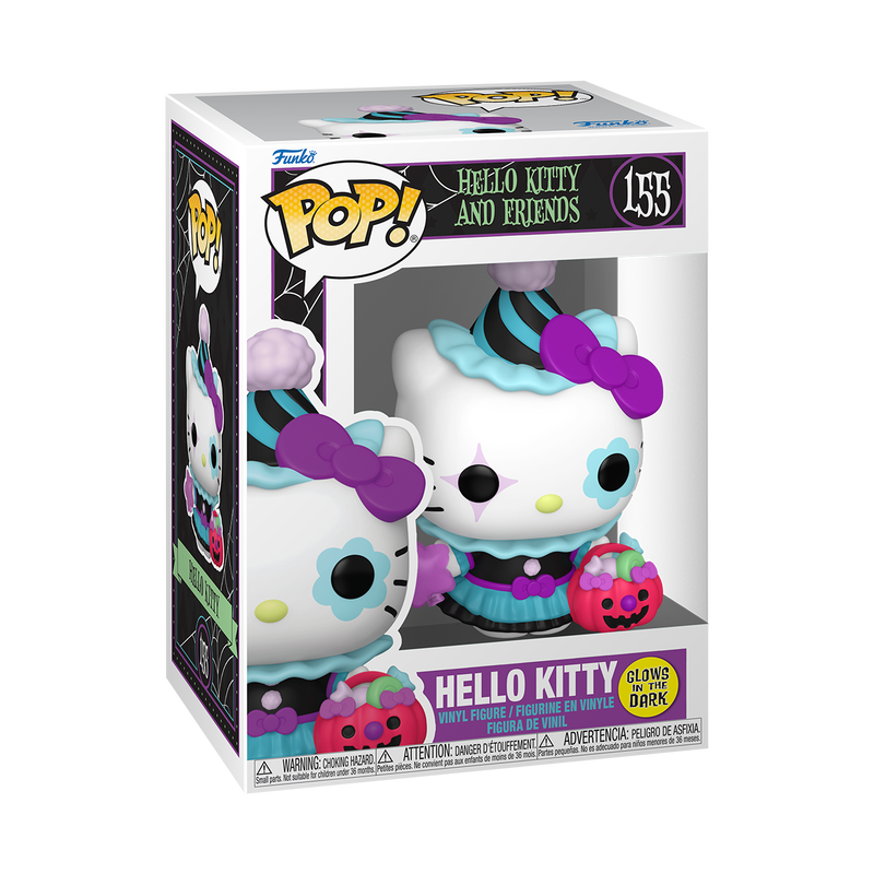 Hello Kitty Spooky Funko Pop! #155 Glow stock photo in-box from Hello Kitty and Friends