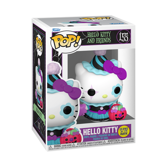Hello Kitty Spooky Funko Pop! #155 Glow stock photo in-box from Hello Kitty and Friends
