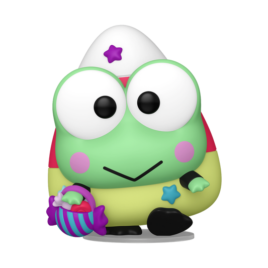 Keroppi Spooky Funko Pop! #157 Glow stock photo out-of-box from Hello Kitty and Friends