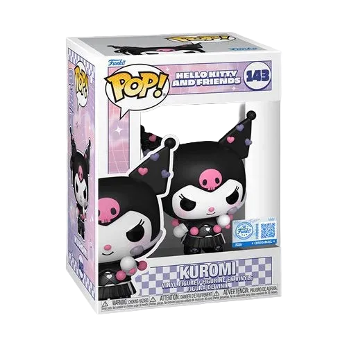 Kuromi K-pop Funko Pop! #143 Entertainment Earth Exclusive in box packaging from Hello Kitty and Friends