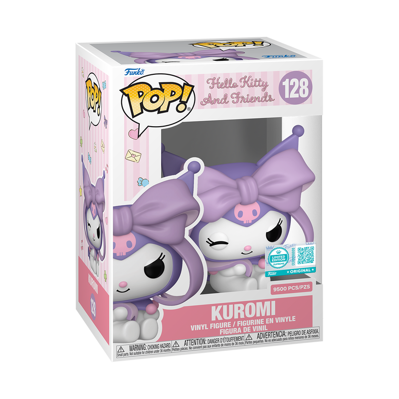 Kuromi with Bow Funko Pop #128 Supreme Limited Edition in box packaging