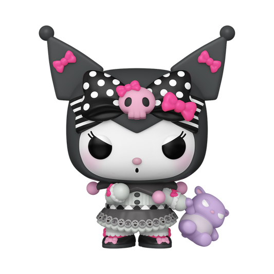 Hello Kitty Kuromi with Baku 20th Anniversary Funko Pop Figure Holding Baku