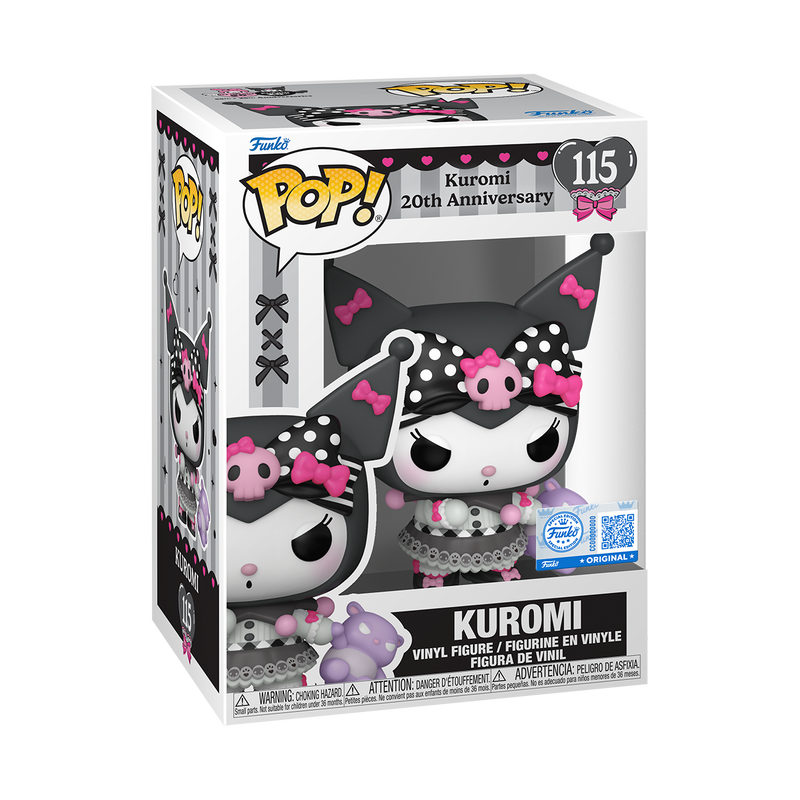 Hello Kitty Kuromi with Baku 20th Anniversary Funko Pop Packaging