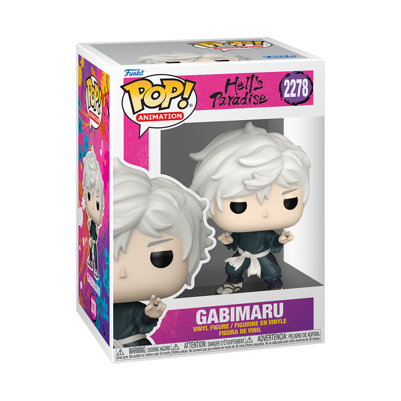 Gabimaru Funko Pop! #2278 stock photo in-box from Hell’s Paradise