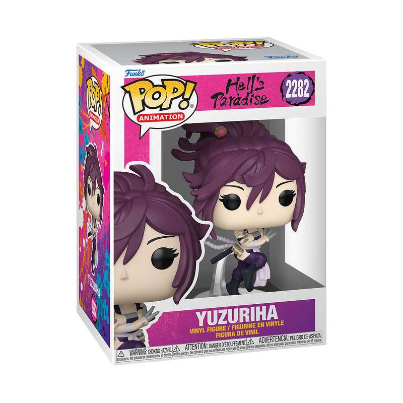 Yuzuriha Funko Pop! #2282 stock photo in-box from Hell’s Paradise