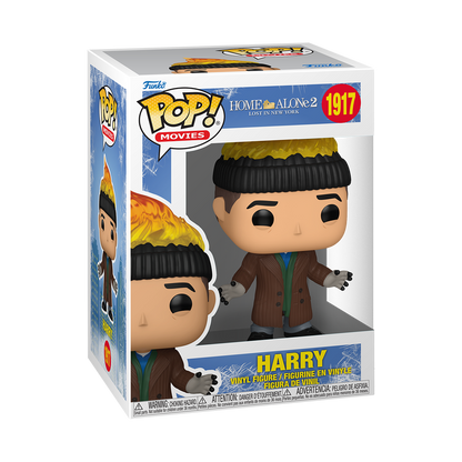 Harry (Beanie on Fire) Funko Pop! #1917 in box packaging from Home Alone 2