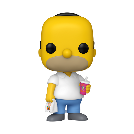 Funko Pop! The Simpsons Homer #1737 figure out of box