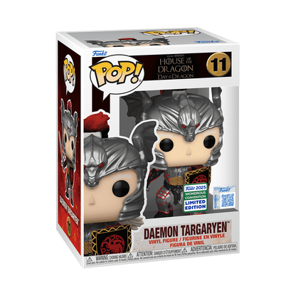 Daemon Targaryen Funko Pop #11 Wondrous Convention Limited Edition in box packaging