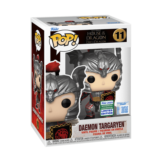 Daemon Targaryen Funko Pop #11 Wondrous Convention Limited Edition in box packaging