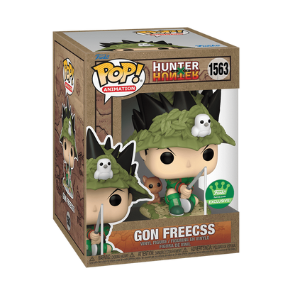 Gon Freecss Fishing Funko Pop! #1563 Exclusive stock photo in-box from Hunter x Hunter
