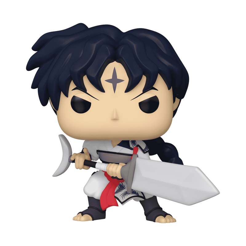 Inuyasha Bankotsu Funko Pop Figure Holding Banyru