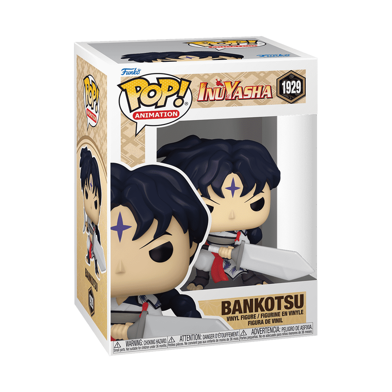 Inuyasha Bankotsu Funko Pop Packaging