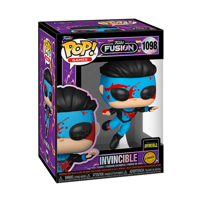 Funko Pop! Funko Fusion Invincible #1098 Chase Edition Funko Pop box packaging front view