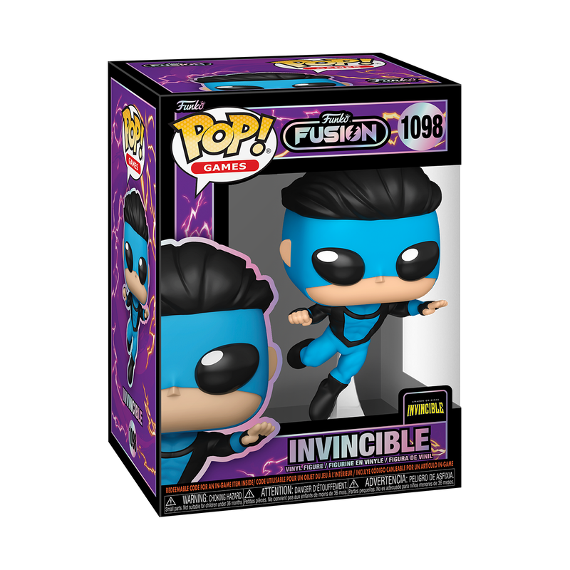Funko Pop! Funko Fusion Invincible #1098 Funko Pop box packaging front view