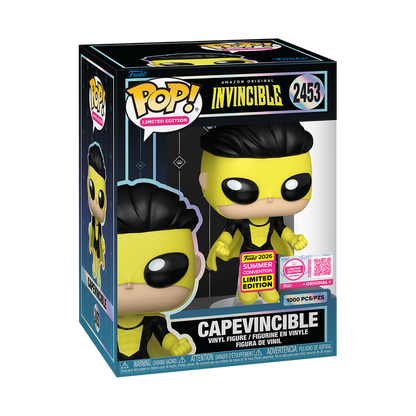 Capevincible Funko Pop! #2453 Legendary Limited Edition 1000 Pcs San Diego Comic-Con Shared stock photo in-box from Invincible