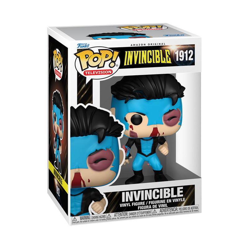 Invincible (Conquest Battle Damaged) (Bloody) Funko Pop! #1921 stock photo in-box Invincible
