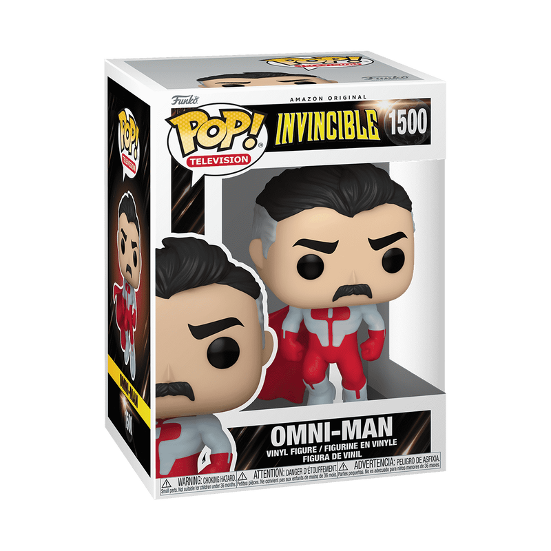 Omni-Man Funko Pop! #1500 stock photo in-box from Invincible