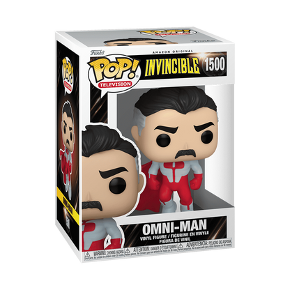 Omni-Man Funko Pop! #1500 stock photo in-box from Invincible