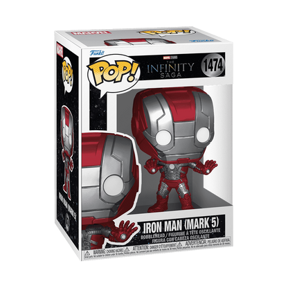 Iron Man Mark 5 Infinity Saga Funko Pop Packaging